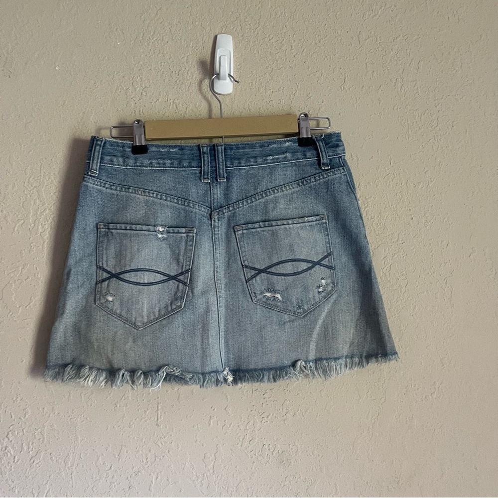 Y2K Abercombie & Fitch Denim Skirt - Picture 2 of 6
